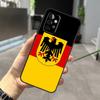 Germany Flag Emblem Case For Samsung Galaxy A12 A32 A52 A05 A36 A56 A26 A16 A53 A33 A13 A55 A35 A15 A14 A34 A54