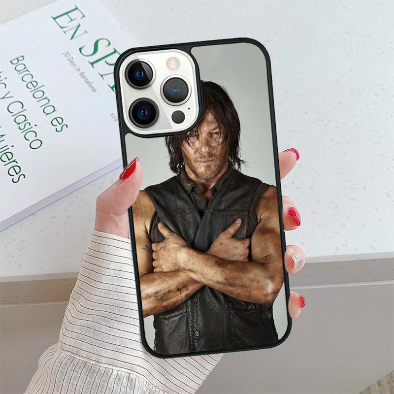 The Walking Dead Daryl Dixon Phone Case cover For IPhone 18 17 Air 15 16 16e 14 13 12 11 Pro Max Coque For Apple PLUS fundas