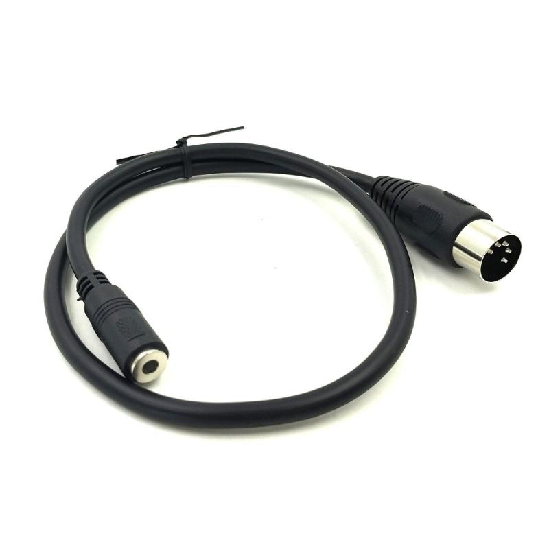 Din 5-Pin auf 3,5-mm-Kabel 5-Pin Din-Stecker auf 3,5-mm-Buchse Sound-Adapterkabel für Musikinstrumenten-Sound