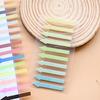 Journaling Supplies Arrow Index Tab Stickers, Translucent PET Page Markers, Document Classification Labels Colorful Sticky Flags for Organizing