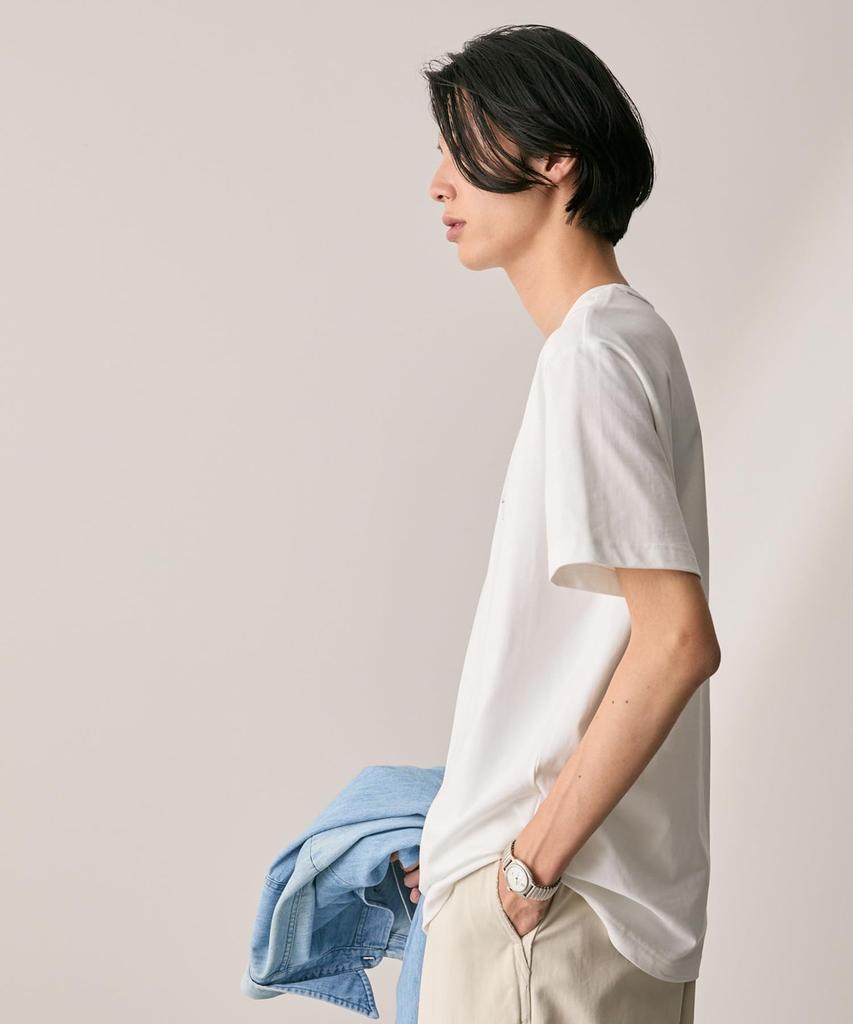 Organic Cotton Logo Print Short-sleeved T-shirt ZTHBZ2800400M