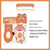 Yuezhen Cute Pet Adventure Graduation Gift: High-End Creative Magnetic Bookmark
