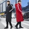 Unisex Cotton Padded Mid-Length Winter Sports Jacket with Velvet Lining for Adults and Children