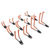 12pcs Wall Hooks Electric Hose Storage Tool Wall Mounted Strong Load Bearing Perforated Hook for Garage Courtyard