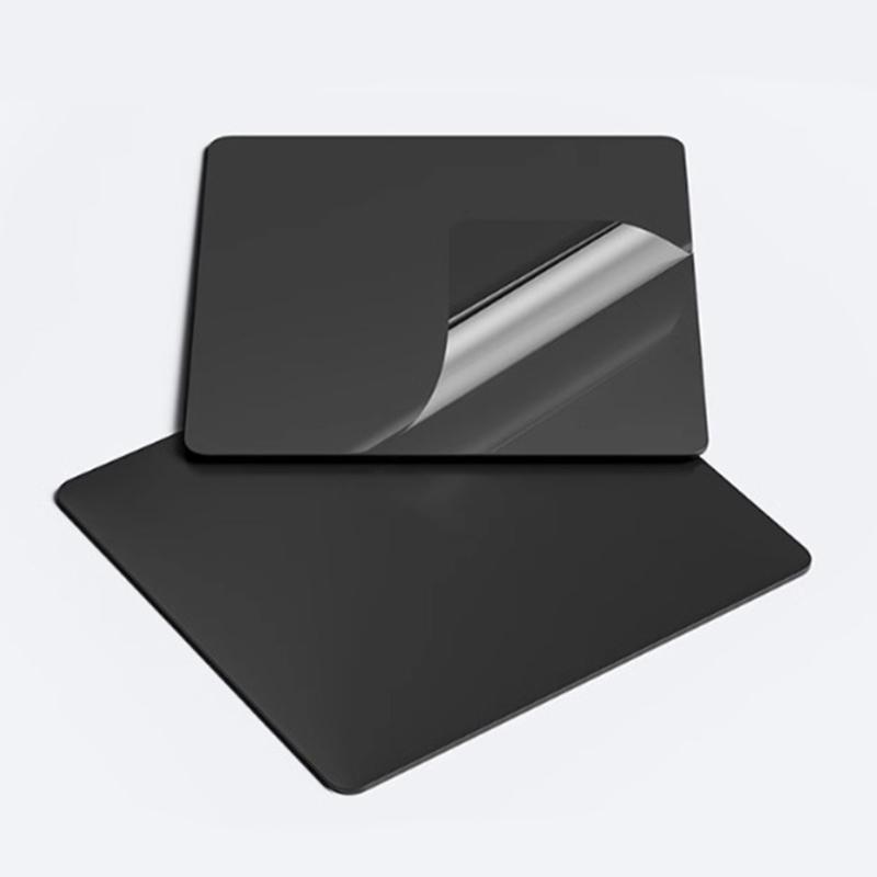 Thin 1.7mm Iron Leather Adhesive Pad For Magnetic Tablet Attachment In Aluminum Body Vehicles