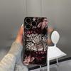 Flower Cat Eyes Silicone Phone Case For IPhone 17 Air 16 15 14 13 12 11 Pro Max 16E 14 Plus Shockproof Protective Cover