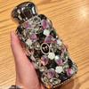 Bling Crystal Diamond Thermos Bottle Portable Stainless Steel Insulated Cup Sparkling Rhinestone Water Bottle Coffee Mug Tumbler