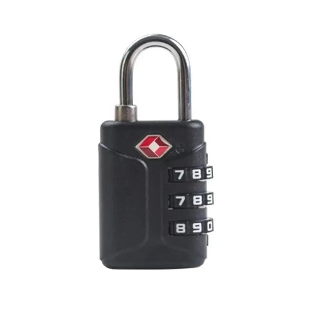 TSA Customs Padlock Travel Suitcase Luggage Backpack 3/4 Digit Combination Lock Portable Anti-theft Cabinet Locker Security Tool