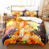 3d Print Anime Vinland Saga Bedding Set Single Twin Full Queen King Size Bed Set Adult Kid Bedroom Duvet cover Sets Home Textile
