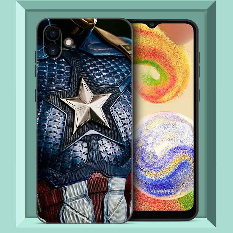 

Чехол для телефона Steve Captain America Shield для Samsung Galaxy A01 A03 Core A04 E A02 A05 A10 A20 A21 A30 A50 S A6 A8 Plus A7 2018 Samsung A6 Plus 2018