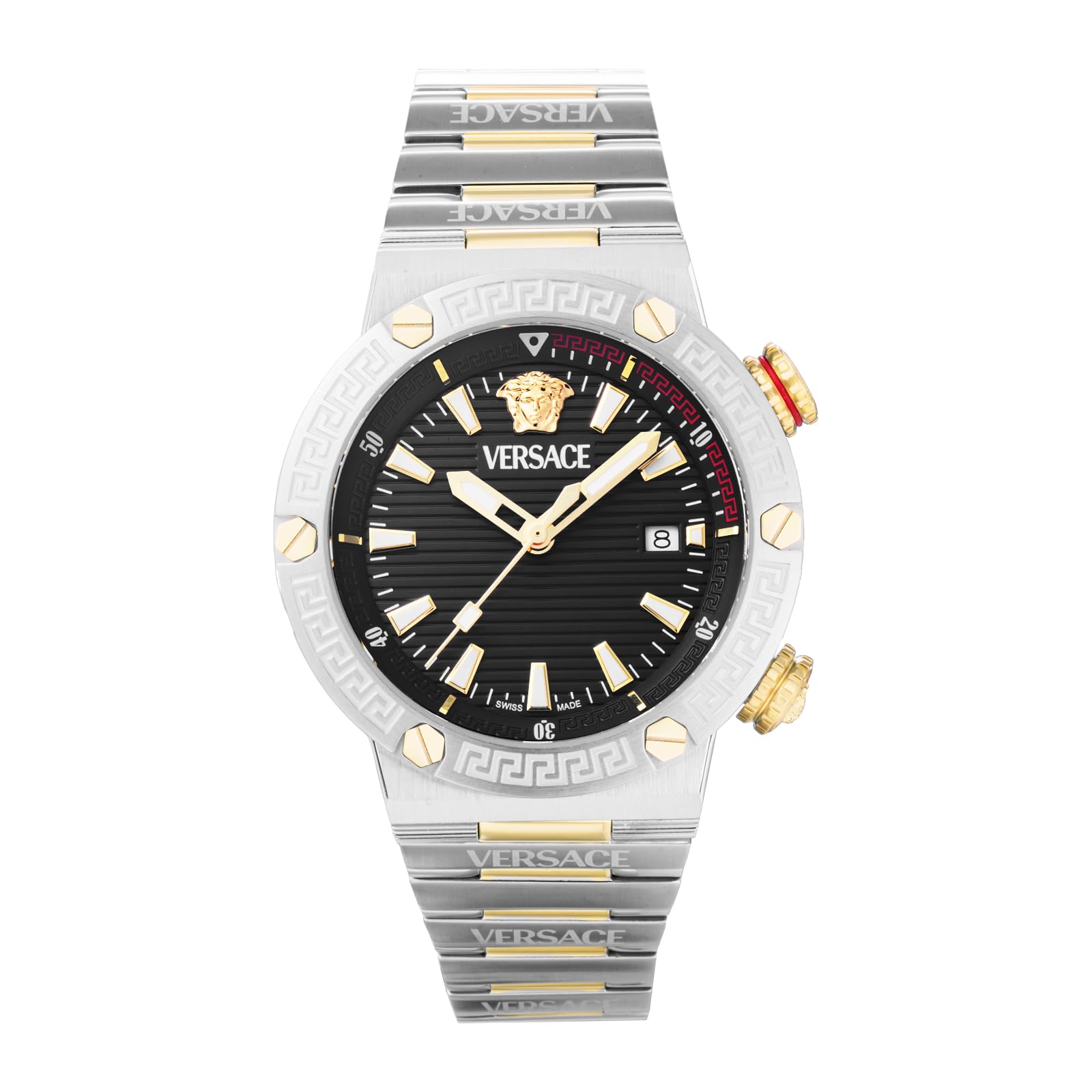 

Чоловічий годинник Greca Logo Diver VE8G00424 Silver [Versace] [Б/В] синій