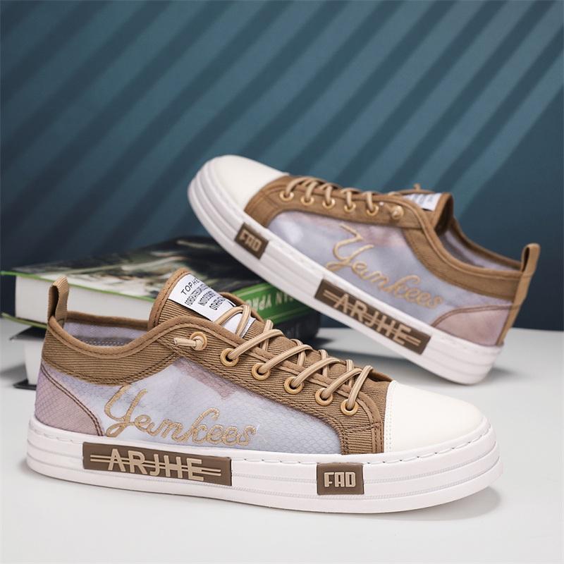 

YRZL Мужская спортивная обувь Удобная обувь для ходьбы Повседневные кроссовки Нескользящие мужские кроссовки Дышащая обувь для скейтбординга 43 лавандовый