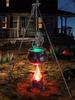 Halloween Party Large Witches Cauldron On Tripod with Lights,Plastic Bowl Hocus Pocus Candy Bucket Decor for Home Porch Outside