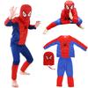 Amazing Spider-man Patterned Kids Costume Set For Halloween And Parties