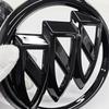 2pcs 3D ABS Car Front Grille Rear Trunk Logo Emblem Sticker For Buick Excelle GT Envision LaCrosse Regal Verano GL6 Badge