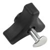 ABS Plastic Lawn Mower Bolt Handle Knob Zinc-plated Iron