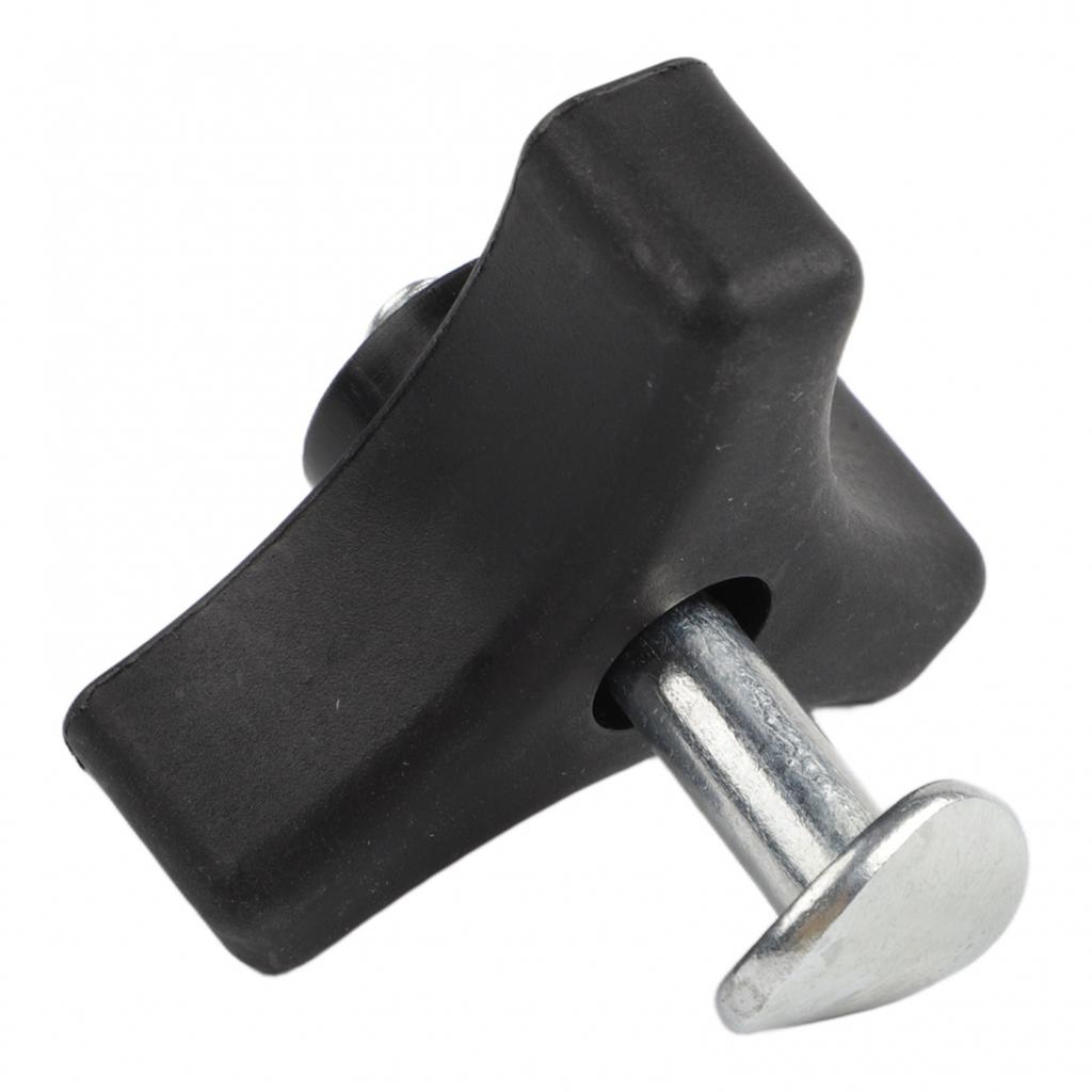 ABS Plastic Lawn Mower Bolt Handle Knob Zinc-plated Iron