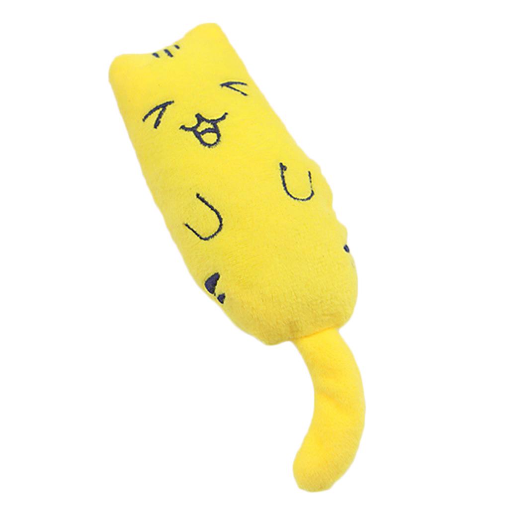 

Плюшевые игрушки для жевания питомцев Милый мультяшный Милый мультяшный плюшевый животный бархат Для кусания Прорезывание зубов Перетягивание каната Игрушка для животных жёлтый