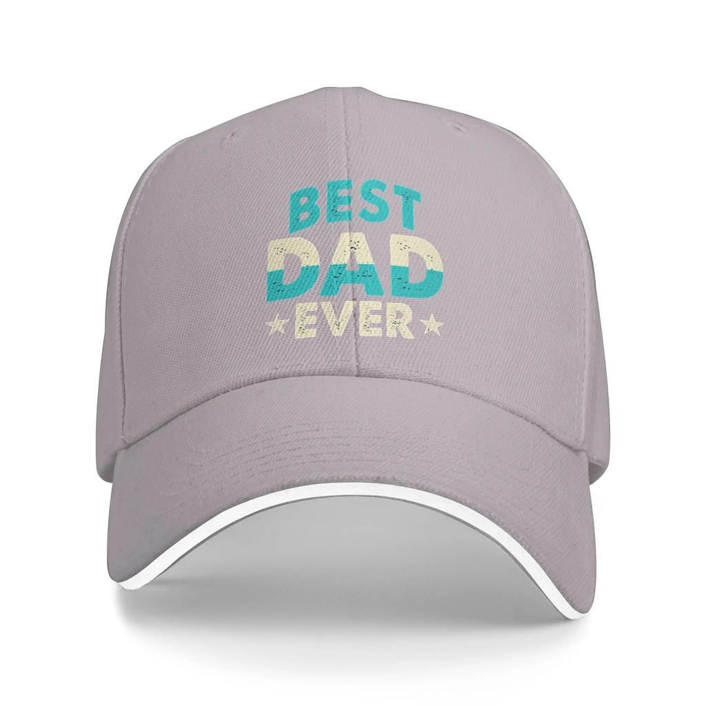 Mens Designer Best Dad Ever Hiking Baseball Caps Boy  Printing Trucker Cap Womens Pool Party Sunscreen Hats