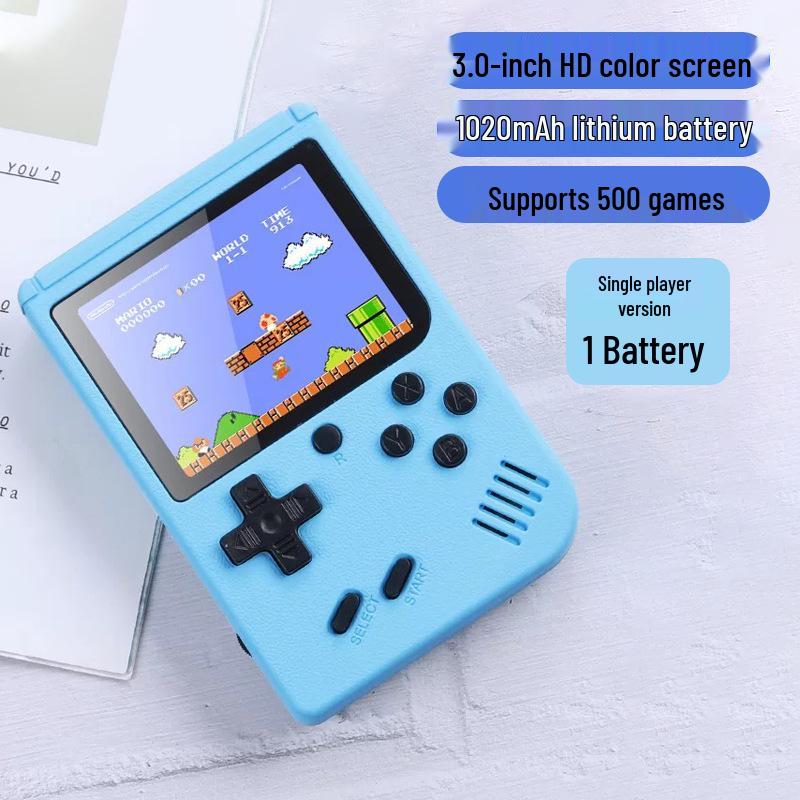 Consolă de jocuri portabilă SUP Retro nouă: Dispozitiv de joc clasic nostalgic pentru copii, portabil și cu design rusesc de modă veche.