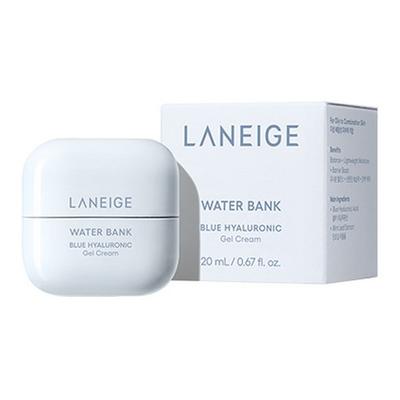 Water Bank Blue Hyaluronic Gel Cream 20ml – Formato da Viaggio Gel Idratante, Acido Ialuronico, Finish Fresco, Coreano