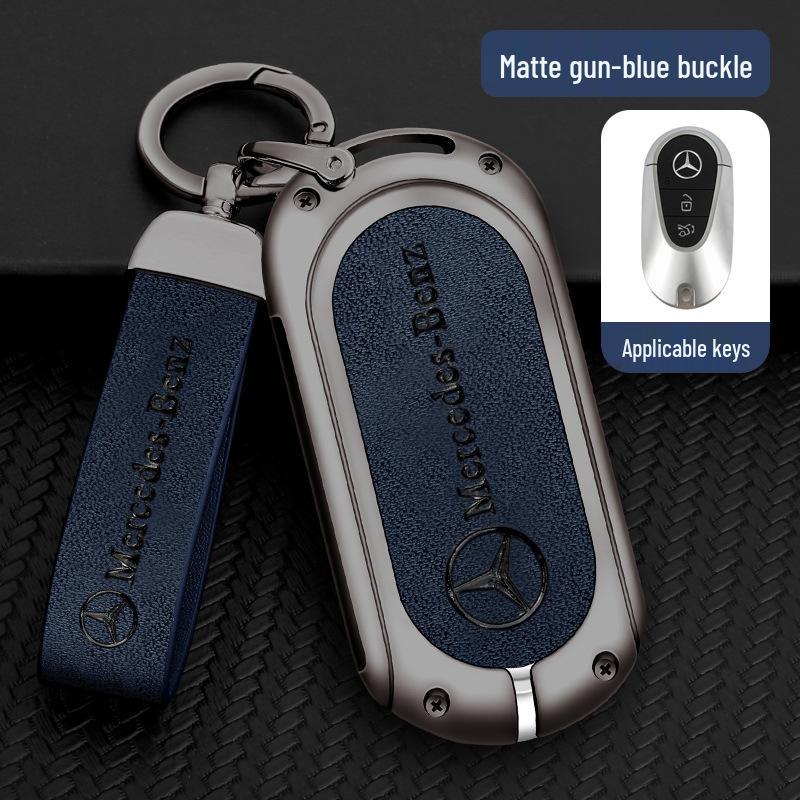 Mercedes Key Case for E300L, New C-Class, 260L, GLC, A200L, GLA, GLB Models