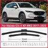 Per Mazda CX-5 CX5 CX 5 2017-2023 Spazzole Tergicristallo Anteriori 2x Accessori Finestrino Parabrezza 2018 2019 2020 2021 2022