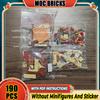 New Moc Building Blocks Trophy Slide Case Box Prop Technology Modular Bricks Dexter Model Gifts Toys DIY Sets Assembly