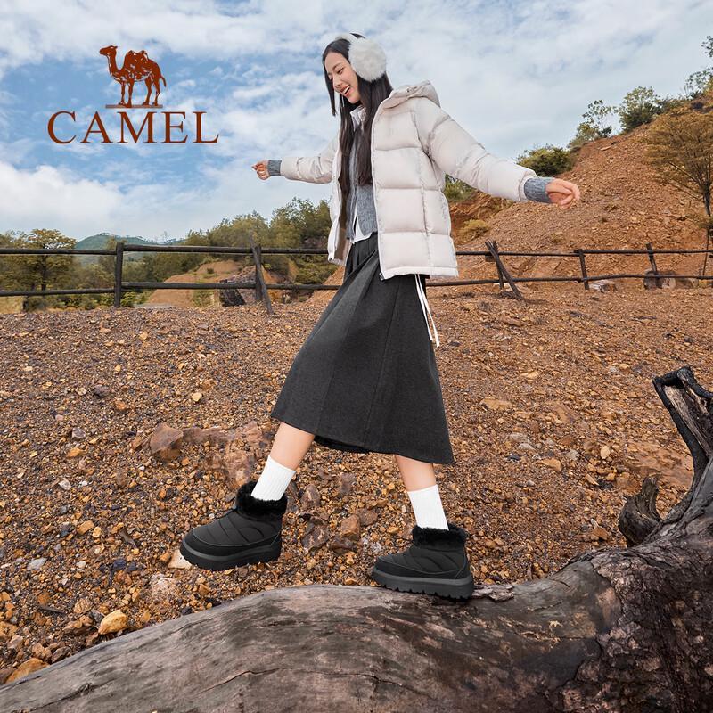 CAMEL Women's Mid-Top Insulated Snow Boots