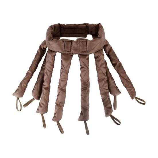 No Heat Hair Curler with Adjustable Strap Women Overnight Sleeping Eight Claw Curls Headband Curling Rod Soft Hair Roller Hair Curling Styling Tool