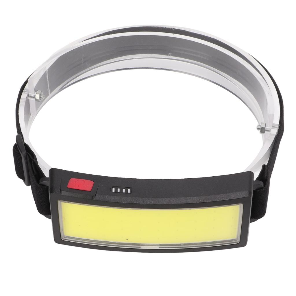 LED Headlamp USB Charging LED Floodlight Ultra Light COB Headlight Outdoor Camping Head Mounted Headlight