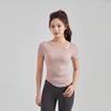 OEING Women's Slim Fit Quick Dry Yoga T-Shirt