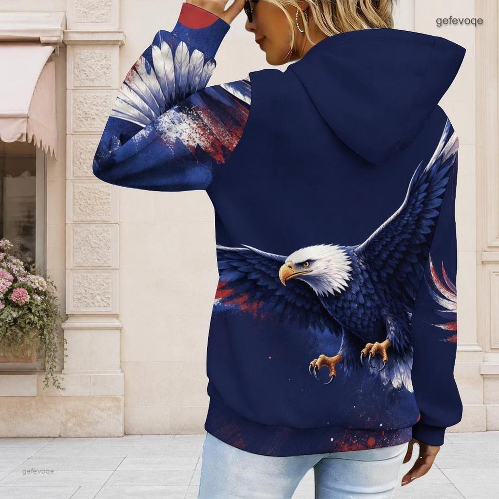 Womens Plus Size White Drawstring Hooded Sweatshirt Long Sleeve Loose Soft Casual Everyday Street Garment