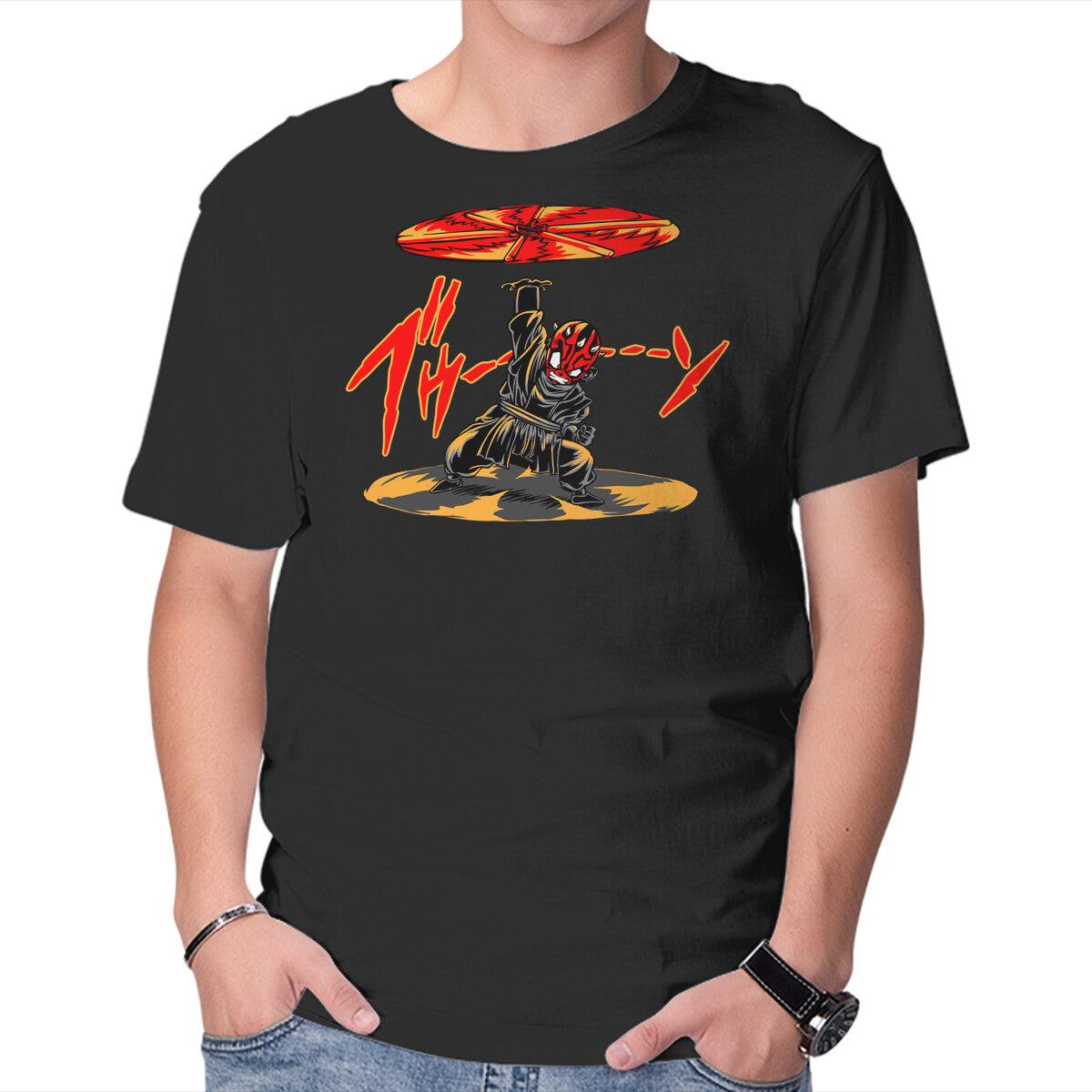 Unisex Crew Neck T-Shirt Saberstaff Disk Graphic Short Sleeve Casual Tee XXXXL