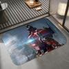 Anime T-Titanfall II Floor Mat Diatomite Bath Mat, Quick Dry Absorbent Non-Slip Door Mat