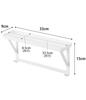 Yamazaki Towel Top W33 X D9 X Bathroom Simply Insert Into Towel 4240 Rack, Rack, White, Approx. H15cm, Mist, Rack, Bar,