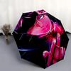 1pc Persona 5 Joker Outdoor Umbrella - Automatic Opening/Closing, Portable Tri-Fold Design, 8-Rib Iron Frame, Perfect Gift for Fans, Travelers, Daily