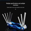 Foldable Hex Key Set: Metric, Imperial & Torx Screwdrivers