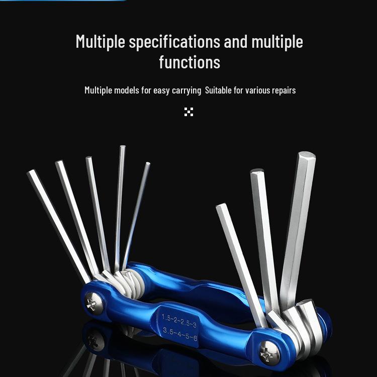 Foldable Hex Key Set: Metric, Imperial & Torx Screwdrivers