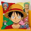 Federa Cuscino One Piece Stampa Personaggio Preferito Fan Anime Federa Decorativa per Camera da Letto Soggiorno e Appassionati di Anime