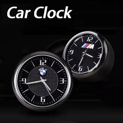 BMW Car Dashboard Clock, Luminous Auto Interior Watch, Universal Vehicle Time Decor Accessory Fit for BMW 3/5 Series X1/X3/X5/X6 Vhfn50
