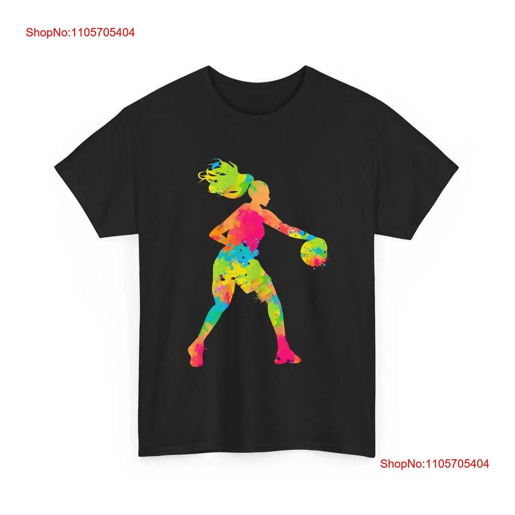 Basketball T Shirt Player Sports Fans Unisex Girls Vintage Streetwear Unisex Homme Slightly