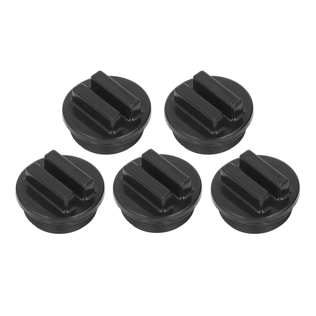 5 Stück G1 1/2 Außengewinde Winterstopfen Pool Rücklaufleitung Filter Ablassschraube mit O-Ring für heiße Quellen