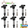 New 6Pack Ignition Coils + Spark Plugs UF569 For Chevrolet Equinox Impala Malibu Traverse GMC Acadia Canyon Terrain Pontiac G6