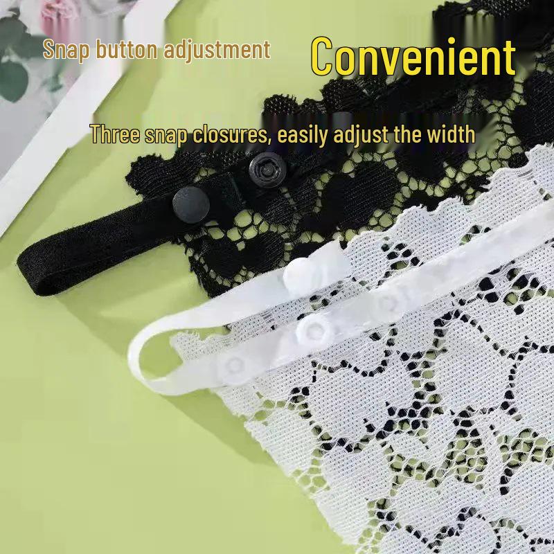 

Новое поступление: Кружевной цельный женский топ с закрытой грудью из 3 частей - Дизайн против оголения Lace Chest Wrap - Random Color - 3 Pieces