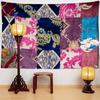 Mosaik Wandteppich Hängen Böhmischen Hexerei Blume Kunst Hippie Druck TAPIZ Schlafzimmer Zimmer Wohnkultur