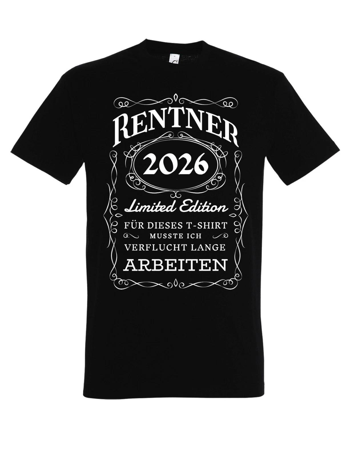 Men s T-Shirt RETIRED 2026 Funny Saying Logo Retirement Retirement Fun Look L