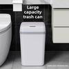 Cubo de basura inteligente con sensor automático para cocina baño sin contacto