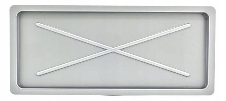 Dish Drainer Stand 55x24 Cm Silver