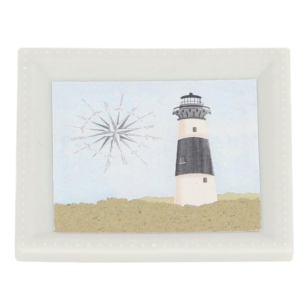 4pcs 1:12 Dollhouse Paintings Picture Mediterranean Style 1/12 Miniature Framed Wall Art Miniature